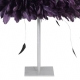 CHANTILLY - lampe avec fouets noirs 
