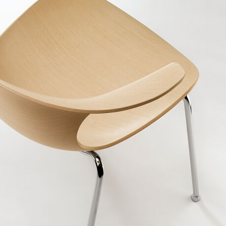 LOOP 3D WOOD - chaise en chêne (lot de 2)