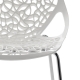 CAPRICE TUBE - chaise design (lot de 2)