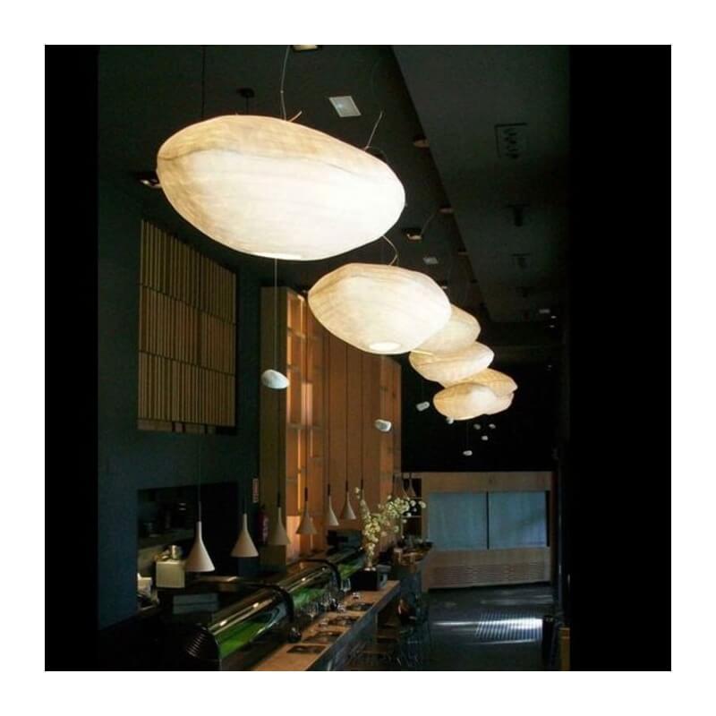 Lampe à Poser Nuage - Papier japonais - Celine Wright