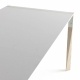 TANGO - table extensible Fenix blanc