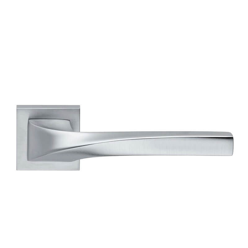 POIGNEE DE PORTE HDL-082 Bloque-porte satin