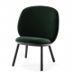 NAIVE LOW CHAIR - fauteuil velours