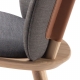NAIVE LOW CHAIR - fauteuil tissu Kvadrat
