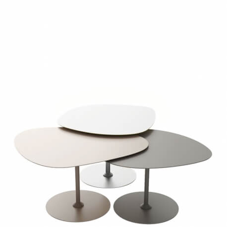 Table Zeus LG, Midj plateau verre , pieds bois 200cm x106 cm