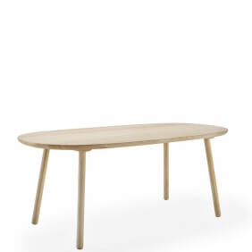 NAIVE - table ovale en frêne 180 cm