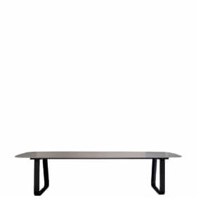 CURVE - table faux elyps 180 x 100 cm en Xeramica
