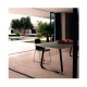 CURVE - table 1m80 faux ellipse en Xeramica