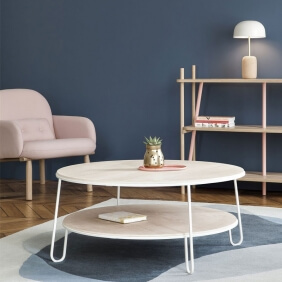 EUGENIE - table basse ø 90 cm
