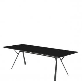 RADICE QUADRA - table en aluminium 240 x 100 cm