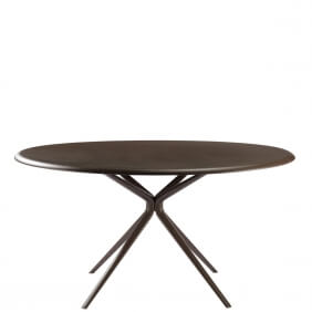 MOAI - table ronde en aluminium diam. 146 cm