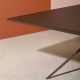MOAI - table en aluminium 220 x 100 cm