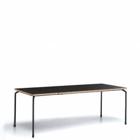 MASTER - table extensible Fenix noir de 1m40 à 1m90