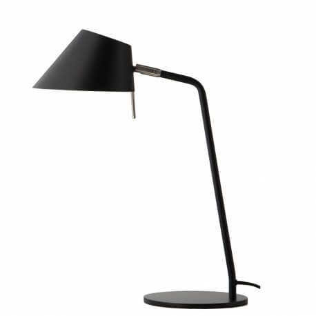 OFFICE - lampe de table en métal noir