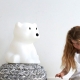 lampe pour enfant ours polaire NANUK H40 cm
