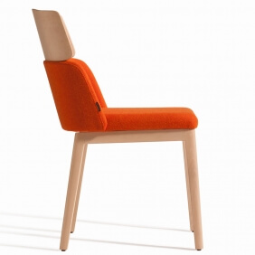 CONCORD - chaise piètement et tête hêtre