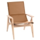 ICONICA - fauteuil hêtre et cuir Elmosoft