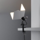 TRIEDRO - lampe d'architecte led à pince
