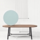 RECORD LIVING - table ovale 1m90