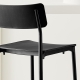 CULT - tabouret haut polypropylène (lot de 2)