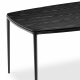 LEA - table chêne noir 190 x 115 cm