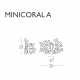 MINICORAL A - applique en métal 20 x 30 cm