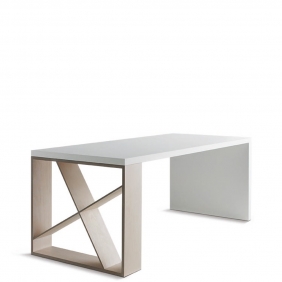J-TABLE - table 180 x 80 cm avec rangement