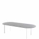 SOLANAS - table ovale en Dekton 2m80