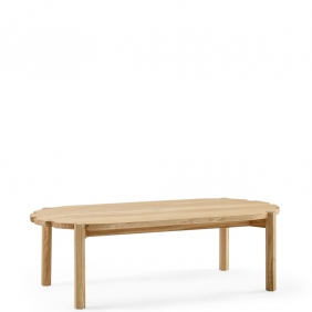 PINION - table basse ovale 100 x 46 cm