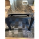 DIAMANTE - table extensible céramique marbre noir desir 1m90 à 2m90