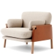 SAVANNAH - fauteuil lounge cuir