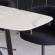 CURVE - table extensible en céramique