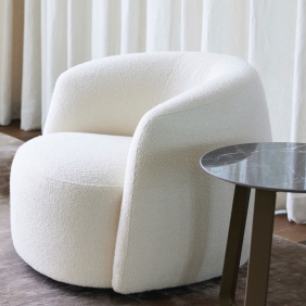 OLIVO - fauteuil lounge rotatif