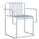 GRILL - chaise aluminium avec accoudoirs