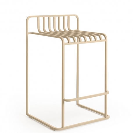 GRILL - tabouret de bar aluminium