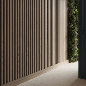 WOODA 24 - latte acoustique murale aspect bois