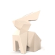 ORIGAMI - statue lapin