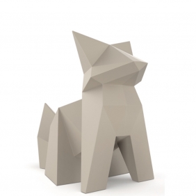 ORIGAMI - statue renard