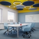 FLUFFO AIR DOT L - plafond rond acoustique