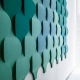 FLUFFO SOFT FLOW 3D - panneau acoustique mural