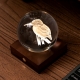 lampe cristal AMBER CRYSTAL oiseau