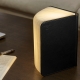 MINI SMART BOOKLIGHT - lampe cuir noir 12.5 cm