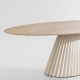 PLISSE ELLIPTIQUE - table ovale design