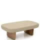 MILOS - table basse 80 x 25 x H24 cm