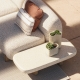 MILOS - table basse 80 x 25 x H24 cm