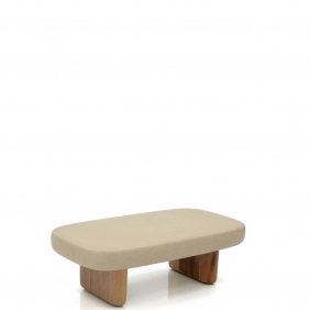 MILOS - table basse 80 x 45 x H24 cm