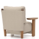 MILOS - fauteuil lounge iroko