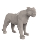 ORIGAMI HYOU - statue tigre
