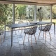 ALLSIZE - table de jardin design 3m50