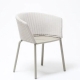 RIA - chaise avec dossier tissu